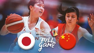 Japan v China  Full Basketball Game  FIBA U19 Womens Basketball World Cup 2023 [upl. by Newnorb]