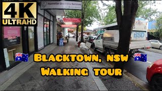 🇦🇺 BLACKTOWN NSW WALKING TOUR  4K [upl. by Savvas]