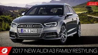 2017 NEW Audi A3 Sportback Sedan Cabriolet [upl. by Reichel]