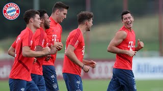 FC Bayern München Training in Full Length [upl. by Shellie]