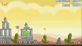 Official Angry Birds walkthrough for theme 4 levels 1621 [upl. by Nosemyaj]