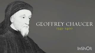 Geoffrey Chaucer A brief summary [upl. by Higinbotham942]