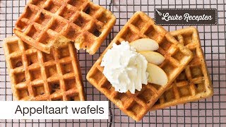 Appeltaart wafels [upl. by Nahtaoj794]