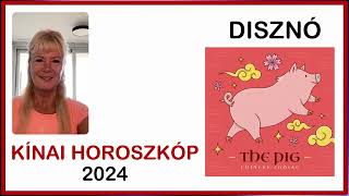 Kínai Horoszkóp DISZNÓ 2024  éves előrejelzés [upl. by Yule]