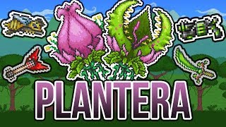 Terraria  Plantera Expert Mode Boss Fight [upl. by Otipaga692]