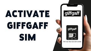 How To Activate GiffGaff SIM 2024 [upl. by Notnats]