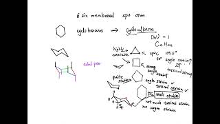 Cyclohexanes and chair conformation Reeves [upl. by Albric878]