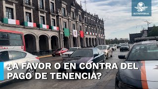 Proponen eliminar la tenencia en el Edomex [upl. by Chancey237]