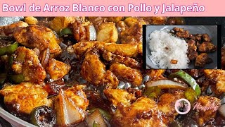 Bowl de Pollo con jalapeño [upl. by Annoik]