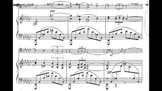 Rachmaninoff Élégie for Cello and Piano op 3 w score [upl. by Llehcor]