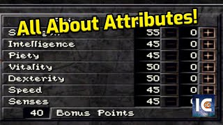 WIZARDRY 8 ATTRIBUTES GUIDE  How To make great characters  Tutorial [upl. by Lise]