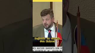 Johannes Kaiser dejando la cagda en el congreso [upl. by Teodor]