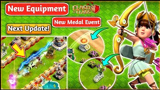 New Equipment amp Many Things In New Update In Clash Of Clans 🤩 [upl. by Rothberg]