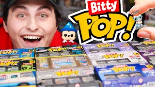 Opening Every Set Of Funko Bitty Pops [upl. by Eedna]