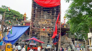 Khairatabad Ganesh 2023  Latest Update Matti Third Stage Of Work  63 Feet Eco Friendly Ganesh [upl. by Sessler972]