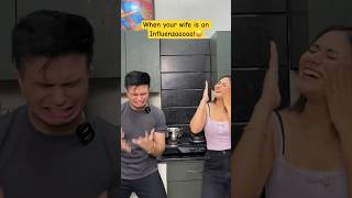 When your wife is an influenzaa😜🙈 tanshi funnyvideo viral comedy comedyvideo shorts funny [upl. by Benedicta]