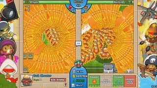 TODO EL MAPA LLENO DE FENIX Bloons TD Battles [upl. by Dorcia462]