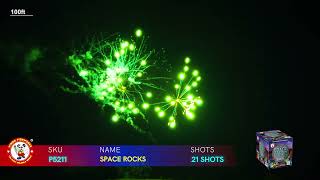 Space Rocks  Winda Fireworks  200 Grams  P5211 [upl. by Eidoc]