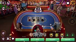 Zynga Poker  Stakes 500 1M  MIN 20M amp MAX 100M BUY IN  HOLDEM Tables [upl. by Reseda924]