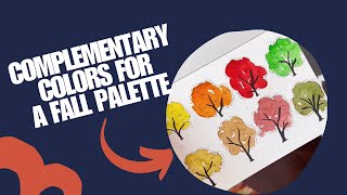 Using Complementary Colors to Make a Fall Palette [upl. by Alet434]