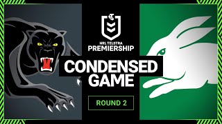 NRL 2023  Penrith Panthers v South Sydney Rabbitohs  Condensed Match Round 2 [upl. by Harve]