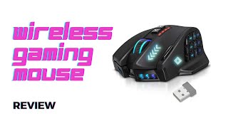 Buy or Not Review UtechSmart Venus Pro RGB Wireless MMO Gaming Mouse Take Control of the Game [upl. by Rudyard]