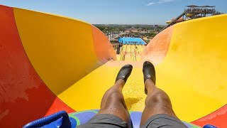 Thundercruise Water Slide at Aquashow Park Portugal [upl. by Kora]