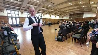 Newcomer Intl Quickstep SemiFinal  Purdue Ballroom Classic 2024 [upl. by Rinee]