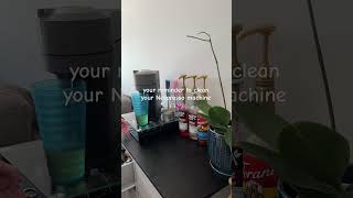 nespresso machine cleaning reminder [upl. by Elac468]