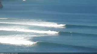 Nyepi Waves  Bali March 9 2016 [upl. by Zoba]