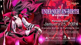 UNI2Kuon Reveal Trailer  UNDER NIGHT INBIRTH II SysCeles [upl. by Nalani]