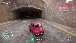 Forza Horizon 5 Open Drifting  5123k Cathedral Circuit  S1 class BMW Isetta [upl. by Ennairol]