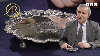 18th Century Silver Salver  Antiques Roadshow [upl. by Ilwain243]