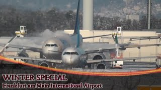 Winter Special  Frankfurt Airport  Deicing [upl. by Marj733]