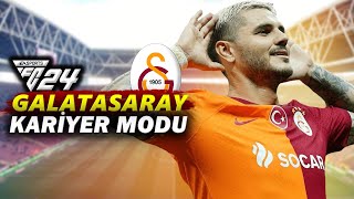 FC 24 Galatasaray 0 TL Bütçe Kariyer Modu  Full Bölüm [upl. by Kala509]