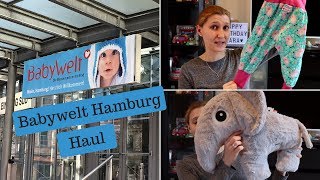 Babywelt Messe Hamburg 2018 I Baby und Kleinkind Haul I AllesClärchen [upl. by Acceb]