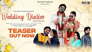 Wedding Diaries  Official Teaser  Arjun Ambati amp Chandini Tamilarasan  Venkataramana Midde [upl. by Doowle305]