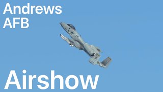 Andrews AFB Airshow  Infinite Flight [upl. by Baelbeer]