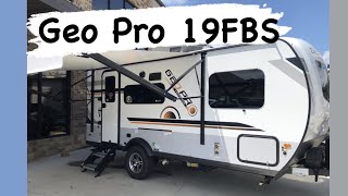 Forest River Rockwood 2021 Geo Pro 19FBS [upl. by Reniti365]