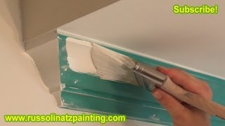 DIY  Prepare and Paint New Crown Molding Part 5 [upl. by Devi]