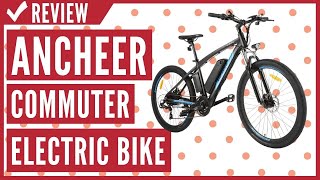 ANCHEER Electric Bike 48V 500W 275quot Commuter Electric Bike Review [upl. by Curcio835]