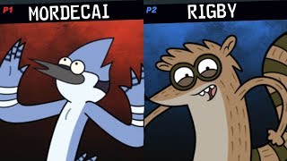 Mordecai and Rigby Play Punchies [upl. by Baptlsta158]