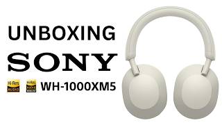 SONY WH1000XM5 Unboxing [upl. by Leterg]