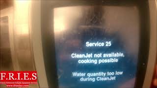 Rational SCCWE Combi Oven is not cleaning Service 25 [upl. by Ellmyer916]