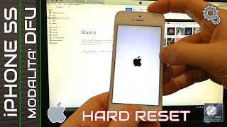 iPhone 5S  AggiornamentoRipristino Hard Reset da modalità DFU [upl. by Mei124]