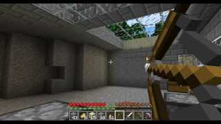 Minecraft How to Make and Use a Bow and Arrows [upl. by Adlei]