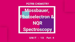 PGTRB CHEMISTRY  UNIT 10  Spectroscopy in Tamil [upl. by Belen357]