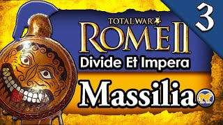 MASSIVE 17000 GREEK HOPLITE BATTLE Total War Rome 2 DEI Massilia Campaign Gameplay 3 [upl. by Nylorak]