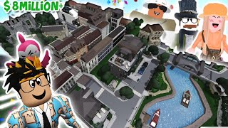 touring the BIGGEST BLOXBURG CITY EVER this is insane [upl. by Pressman]