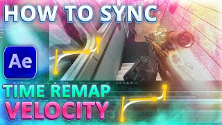 How To Sync With Time RemappingVelocity in After Effects Tutorial [upl. by Downey]